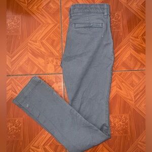 Old Navy Boy Gray Skinny Slim Trousers 12